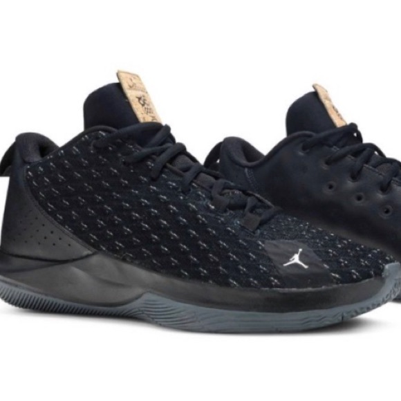 Nike Air Jordan CP3 XII Black Shoes Chris Paul Sneakers - Picture 1 of 15